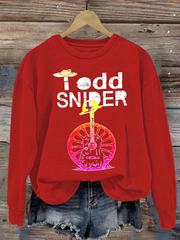 Women's Todd Snider polyester sweatshirt