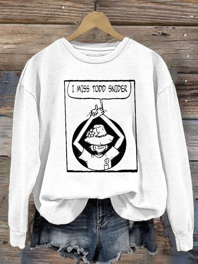 Women's Todd Snider polyester sweatshirt