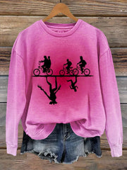 Women's Stranger Things Printed Sweatshirt