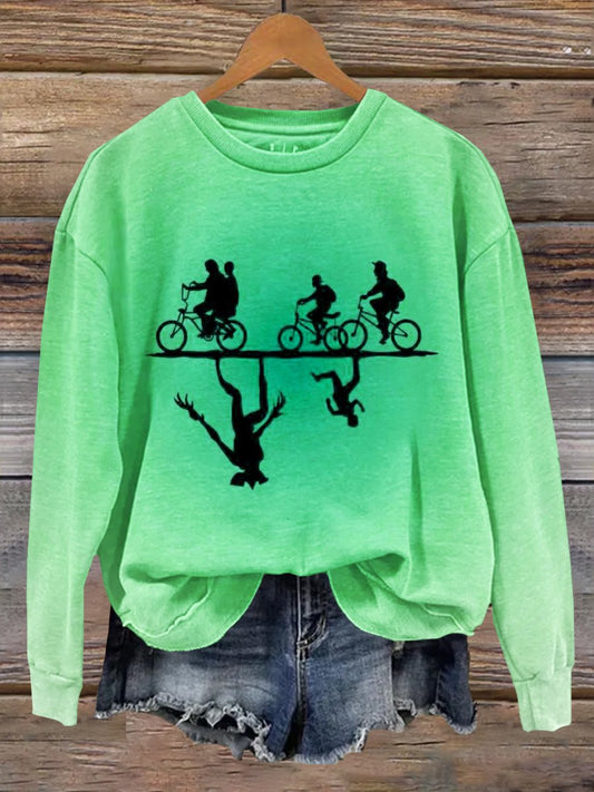 Women's Stranger Things Printed Sweatshirt