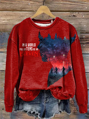 Women's In A World Full of Tens Be An Eleven TV Series Inspired Sweatshirt