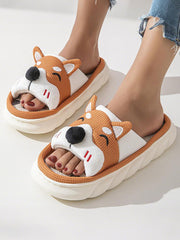 Women's Comfortable Shiba Inu Home Slippers