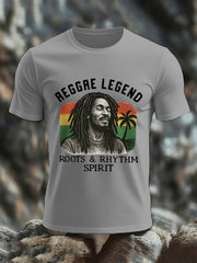 Men's Reggae Legend Jimmy Cliff Print Commemorative Tee