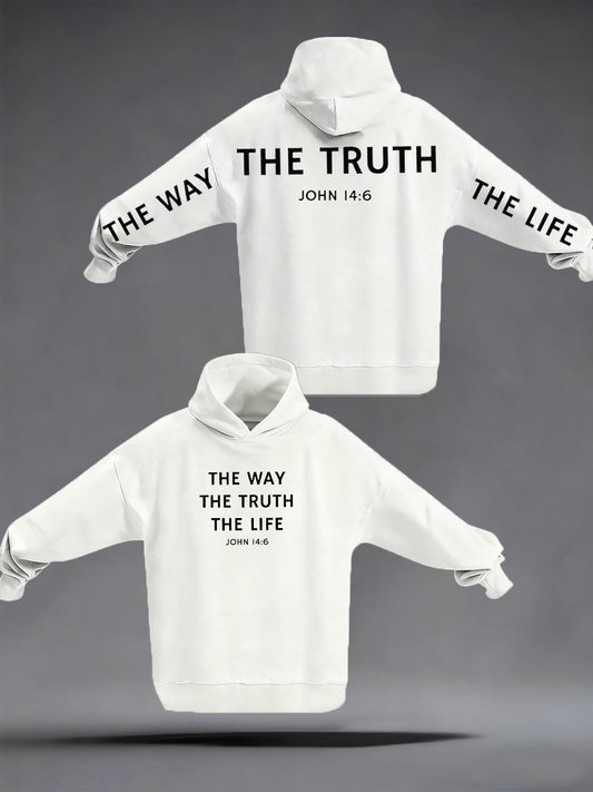 Women's John 14 6 Shirt,The Way The Truth The Life Regular Sweatshirt